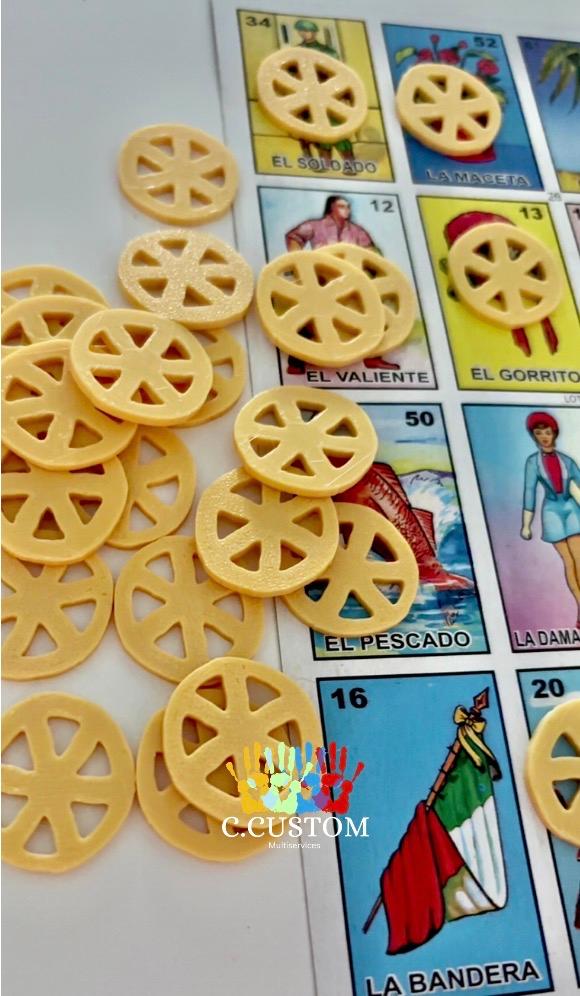 Chicharrones Loteria Coin Chips (50 Coins)