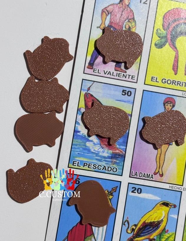 Marranito Loteria Coin Chips (50 Coins)
